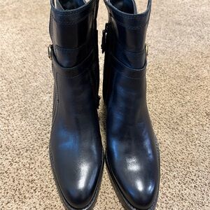 Sam Edelman Black Heeled Boots